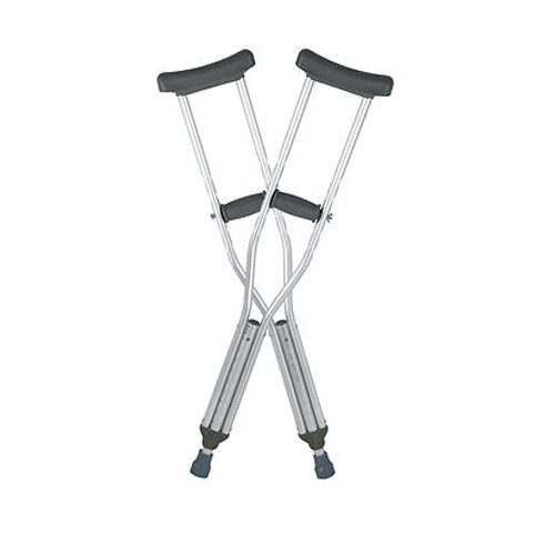 McKesson, Underarm Crutches 350 lbs. Weight Capacity, 1 Pair