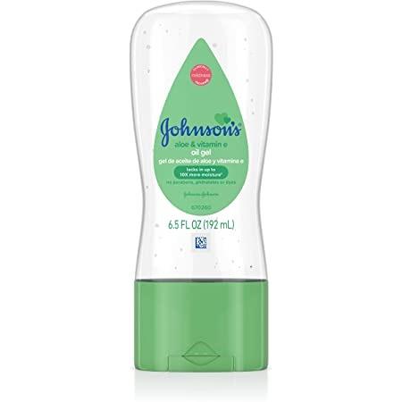 Johnson's Baby Oil Gel, Aloe & Vitamin E 6.5 oz (SAVE $8)