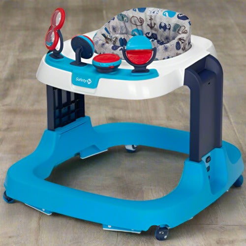 New Safety 1st Ready, Set, Walk Dx Developmental Walker (Blue)