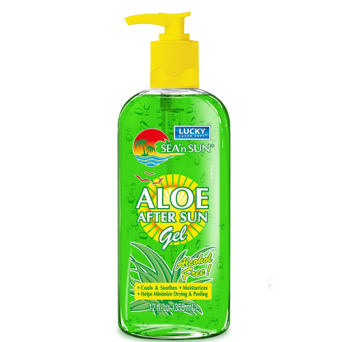 Lucky Super Soft - Aloe Vera After Sun Gel, 12 Ounce