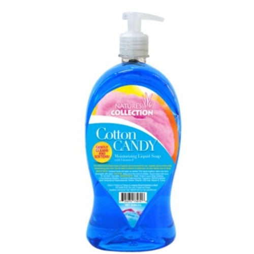 Nature's Collection Antibacterial Liquid Hand Soap, Cotton Candy 33.8oz