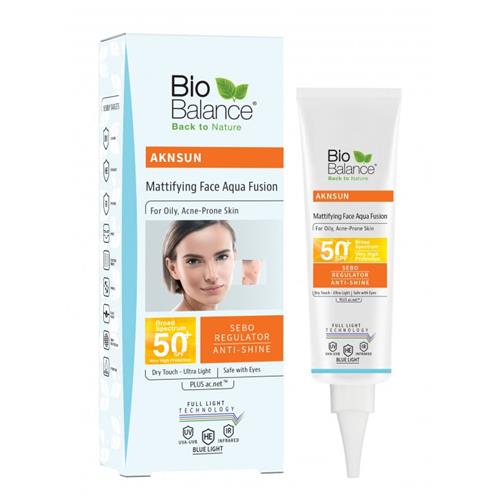 Bio Balance Aknsun Mattifying Aqua Fusion SPF 50 Dry Touch - 40 ml
