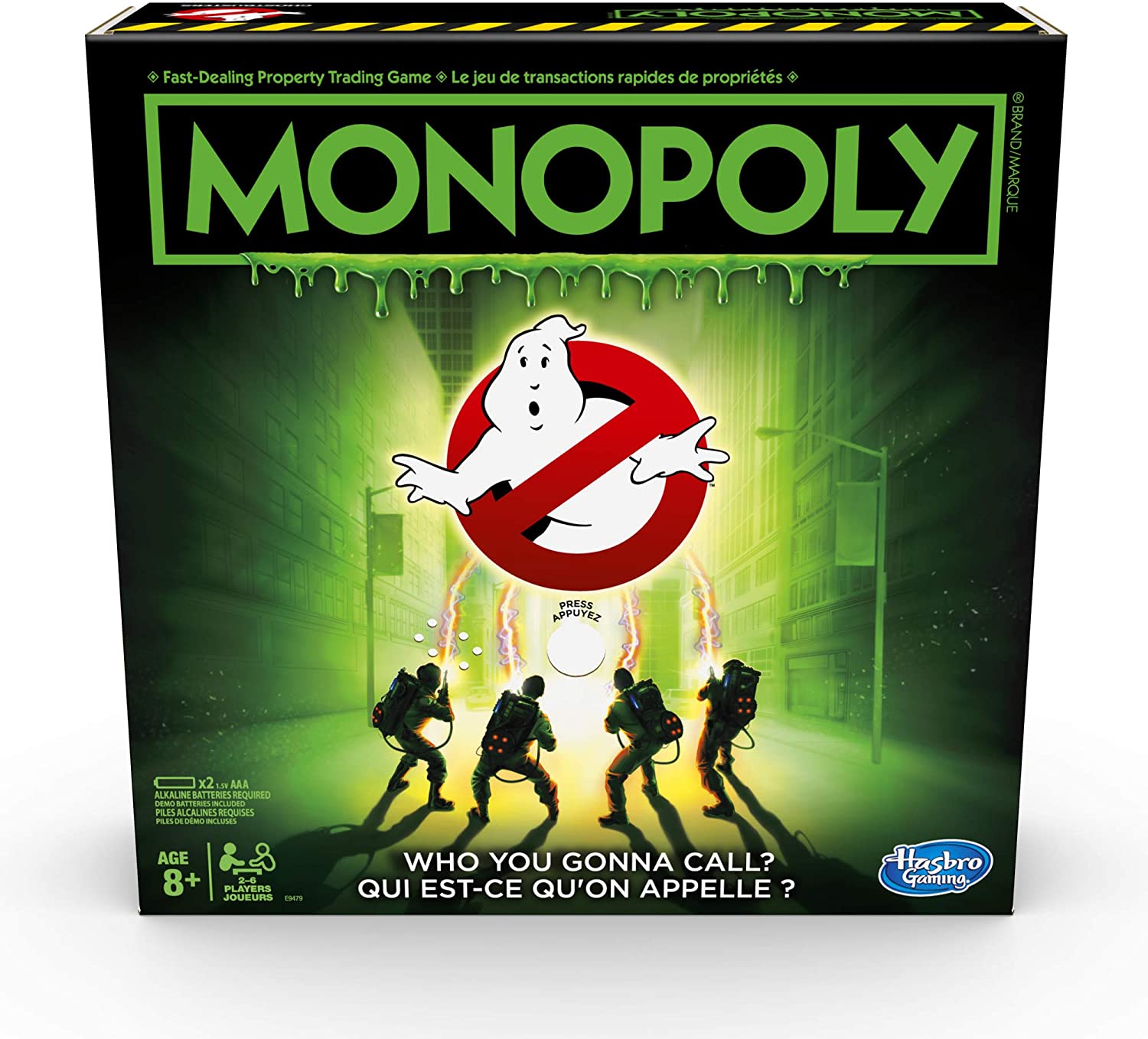 Hasbro Gaming - Monopoly Ghostbusters Edition Board Game LOW STOCK