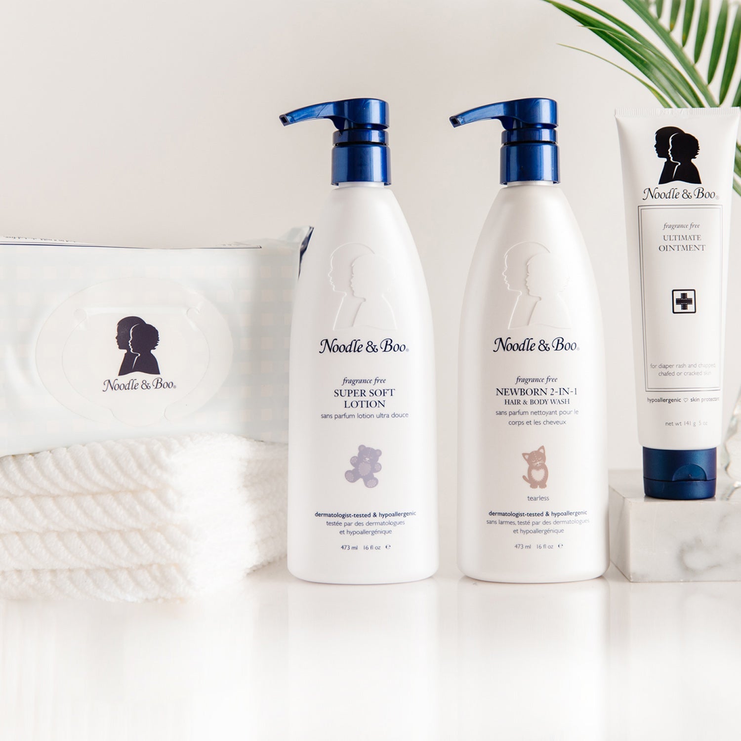Fragrance Free Baby Skin Care Bundle