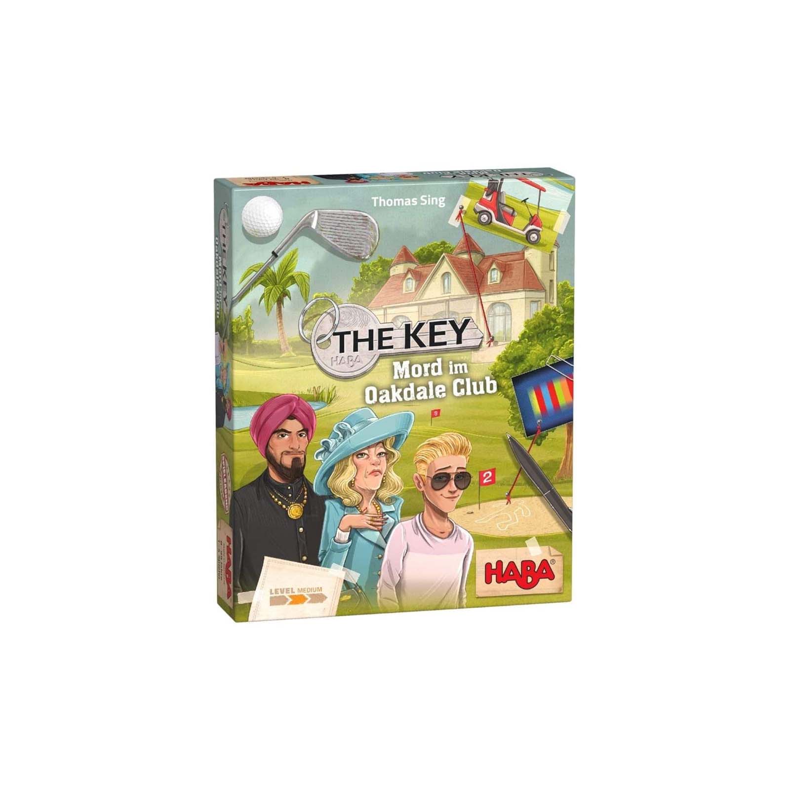Haba The key Murder At The Oakdale Club The Game