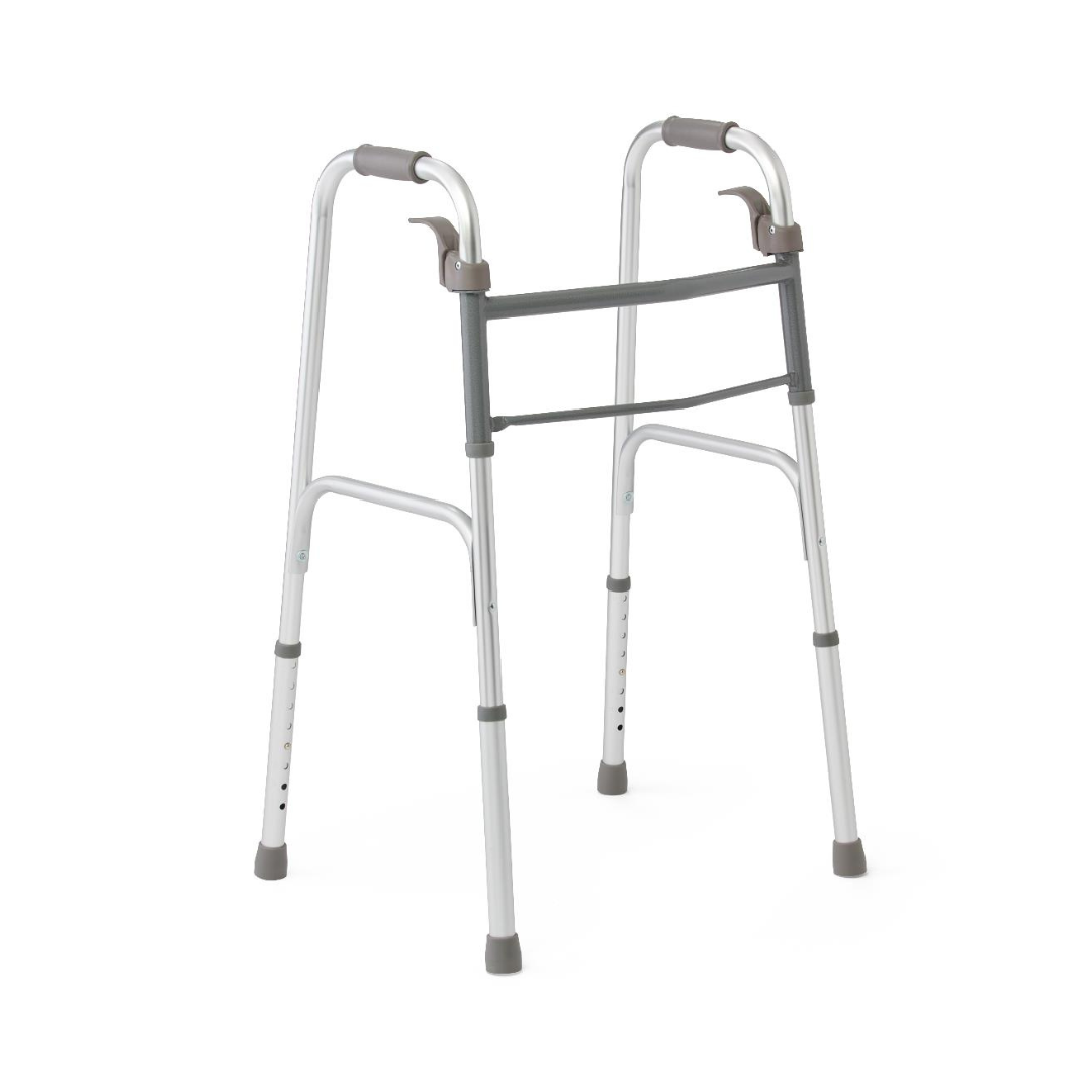 Medline Adult Aluminum Folding Paddle Walker - Senior.com Paddle Walkers