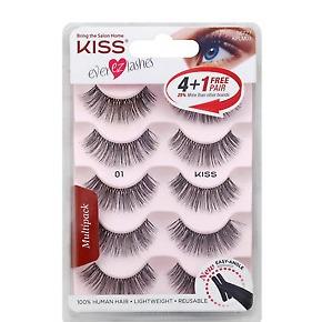 Kiss Lightweight & Comfortable 5 Pair Eyelashes