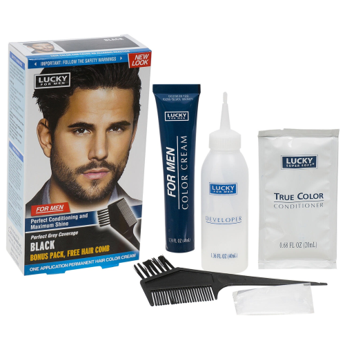 Lucky Super Soft Hair Color, Black