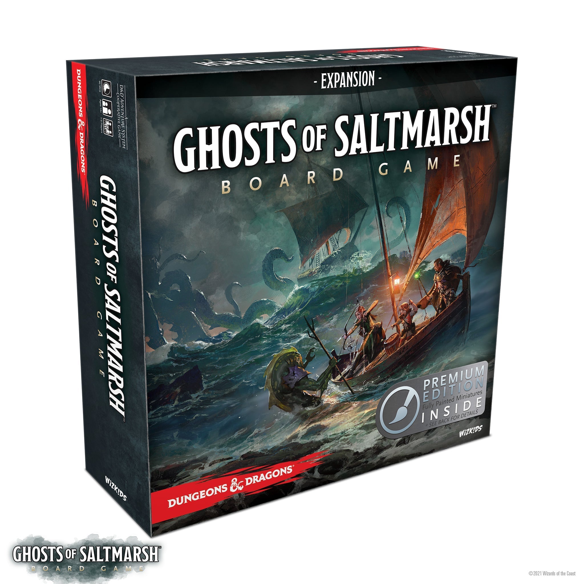 Dungeons & Dragons: Ghosts of Saltmarsh Adventure System Board Game Expansion (Premium Edition)