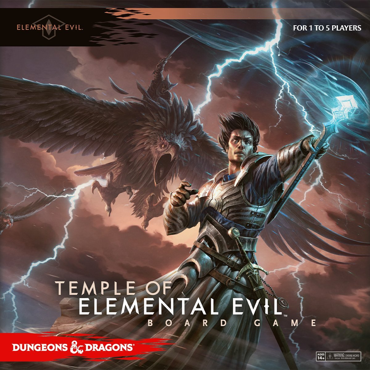 Dungeons & Dragons: Temple of Elemental Evil Adventure System Board Game - Standard Edition