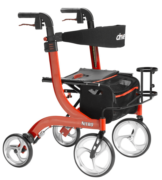 Drive Medical Nitro Oxygen Tank Holder for Walker