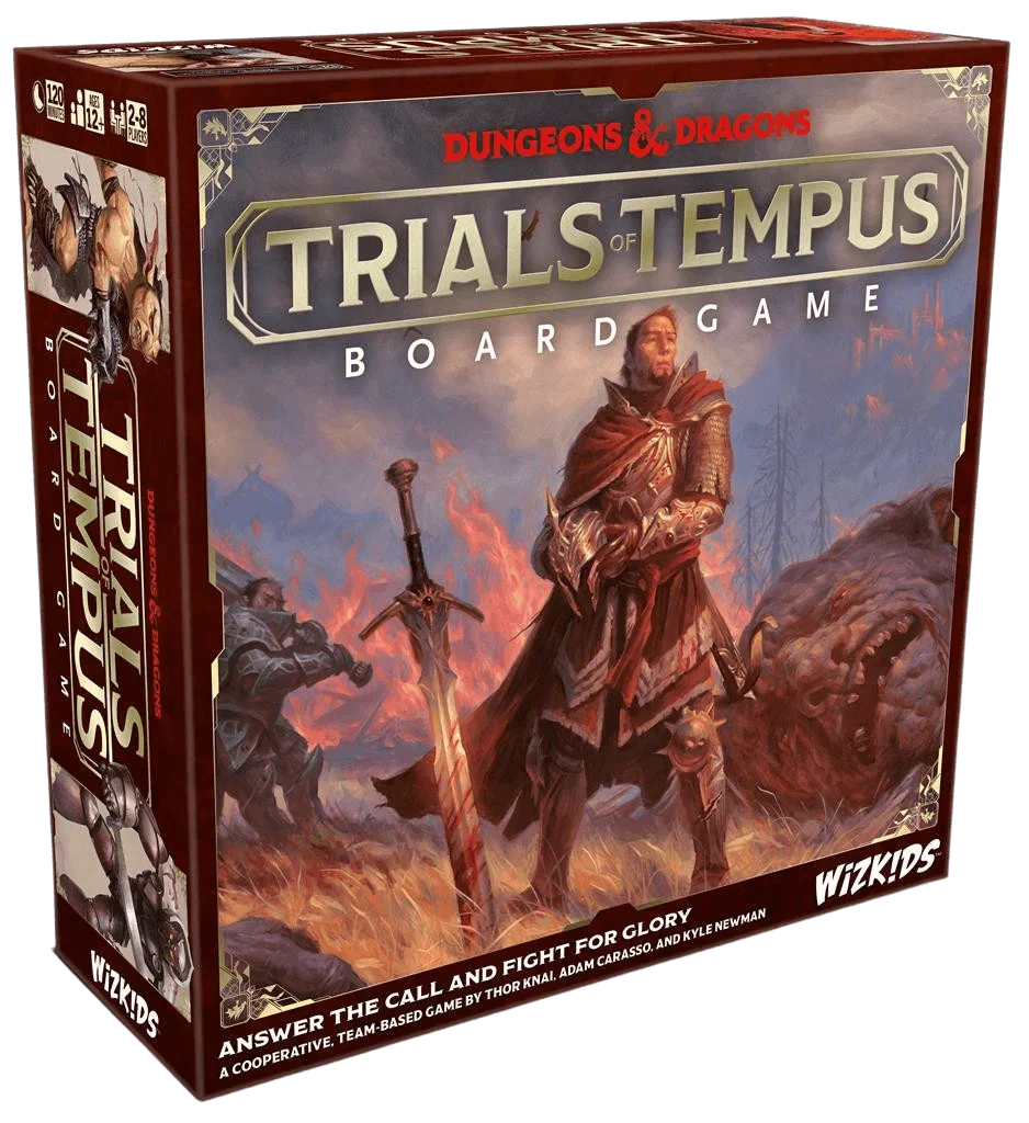 Dungeons & Dragons: Trials of Tempus Board Game - Standard Edition