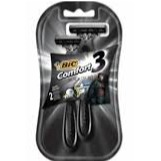 Bic Comfort 3 Black Night Razor with 2 Units