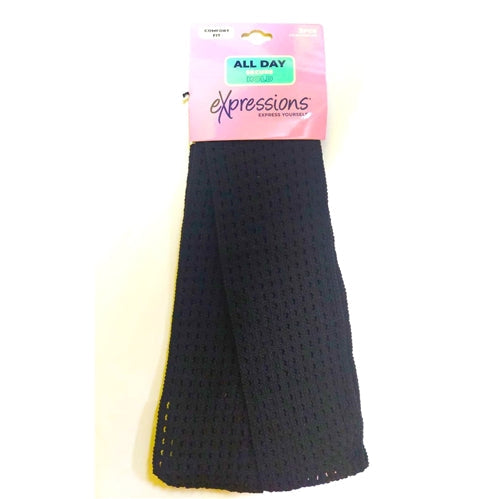 Expressions 2 Pcs All Day Secure Hold Waffle Knit Headband