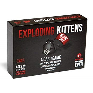 Exploding Kittens Card Game NSFW Edition 17+