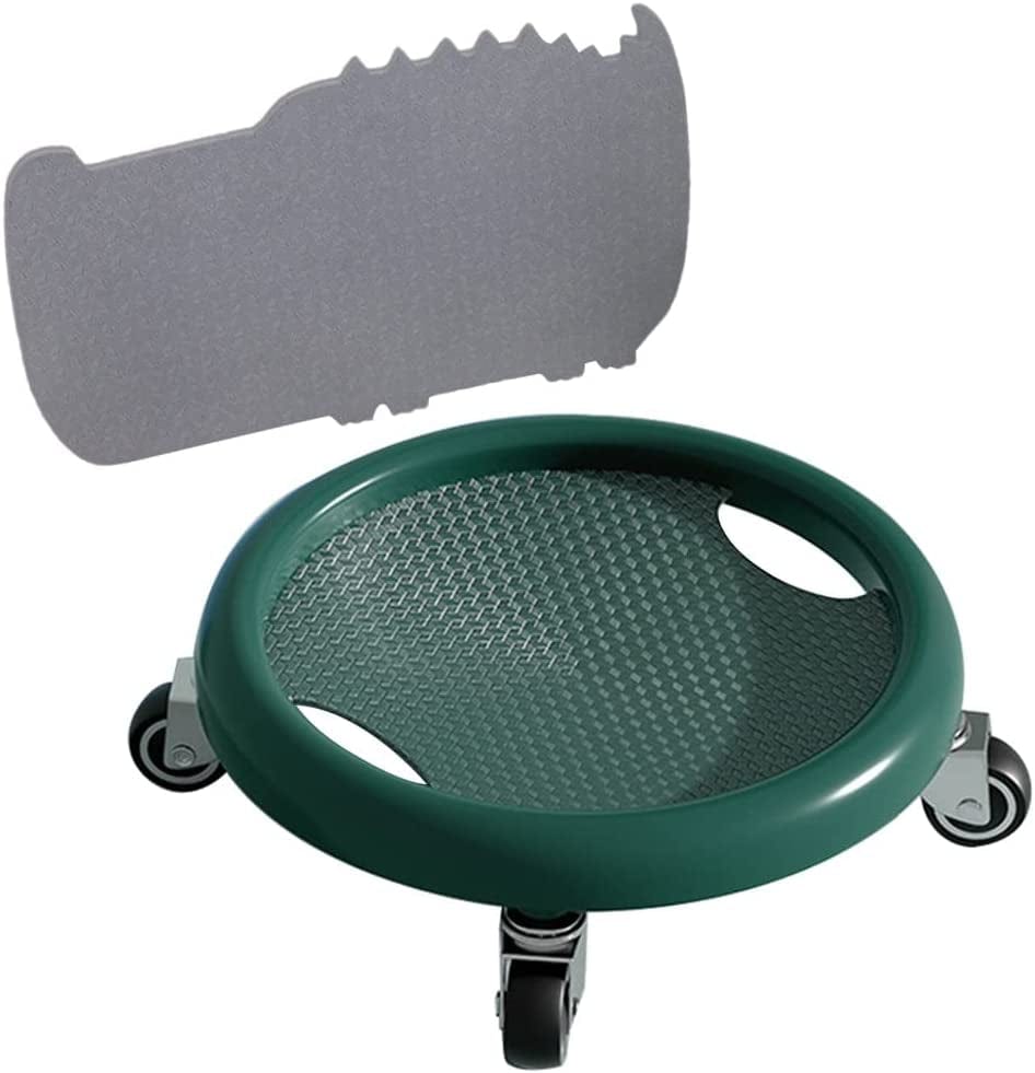 KITCISSL Ab Roller Gym Equipment, Ab Roller Wheel Ab Machine with Knee Mat for Men and Women, Abdominal Fitness Equipment Workout Gear Ab Wheel Exercise Equipment for Home Workouts (Color : Green)