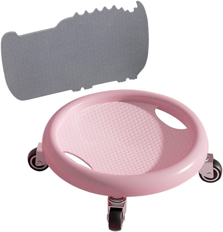 KITCISSL Ab Roller Gym Equipment, Ab Roller Wheel Ab Machine with Knee Mat for Men and Women, Abdominal Fitness Equipment Workout Gear Ab Wheel Exercise Equipment for Home Workouts (Color : Green)