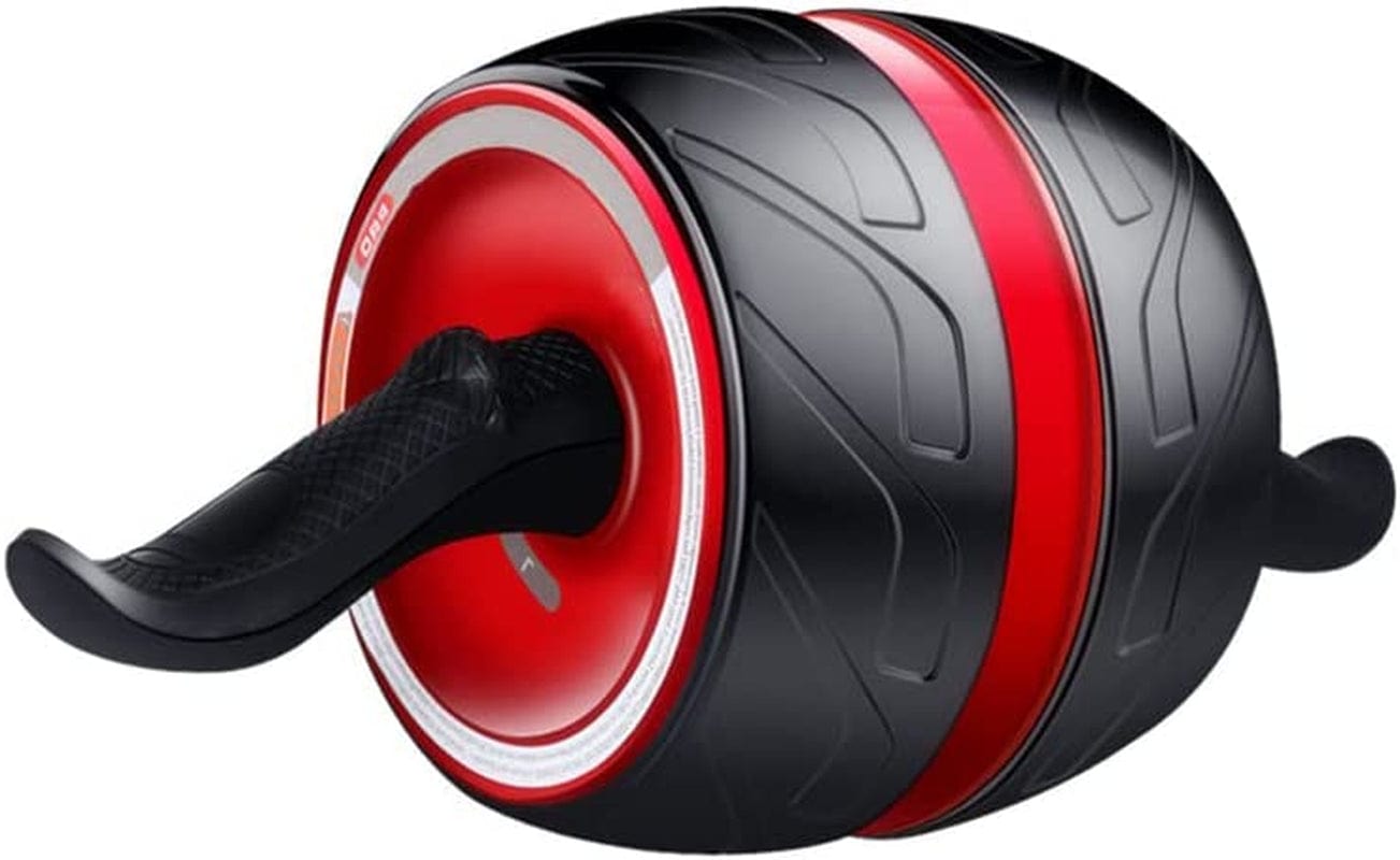 LAUS Ab Wheel Roller - with Knee Pad Mat, Automatic Rebound and Multiple Angles Core Workouts